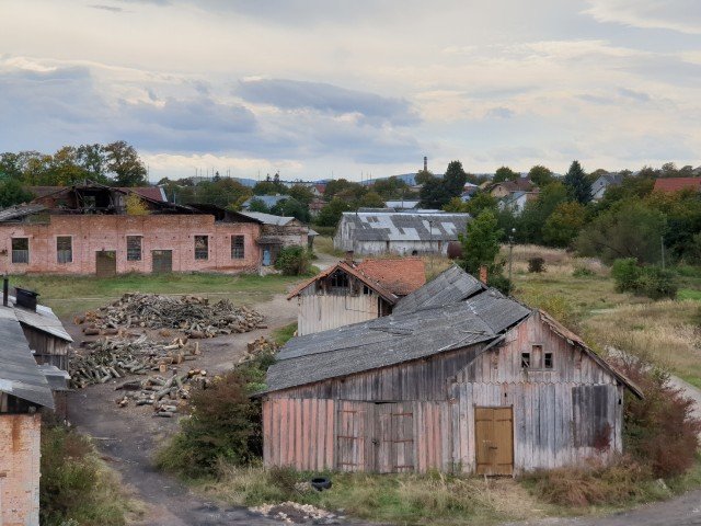 Майже зруйновані цехи Дрогобицької солеварні