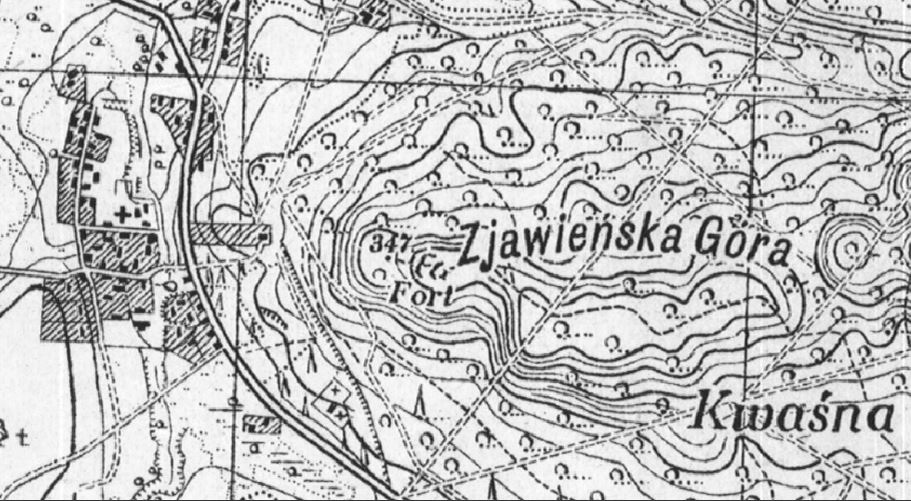 ДОТ-и на старій карті