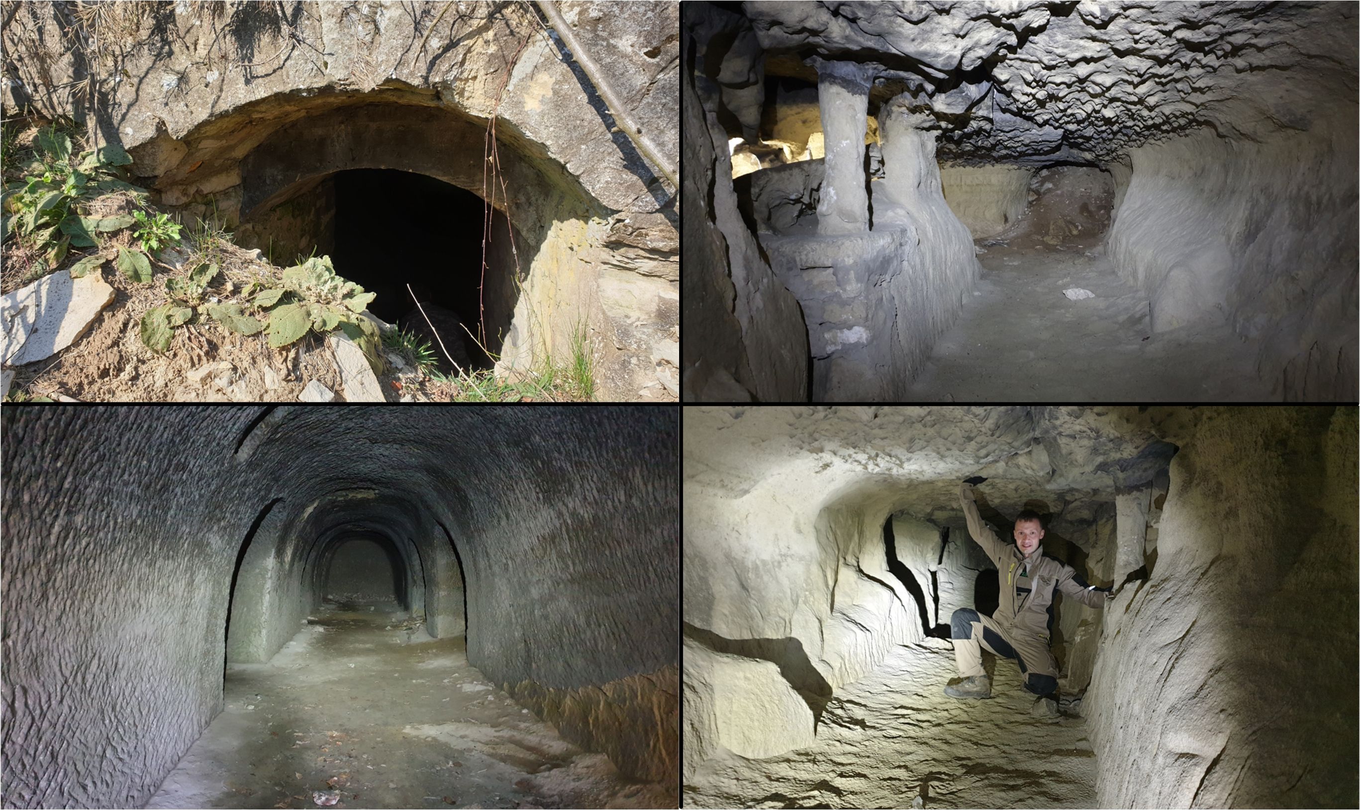 Неподалік ще можна оглянути давні підземелля коло Миколаєва