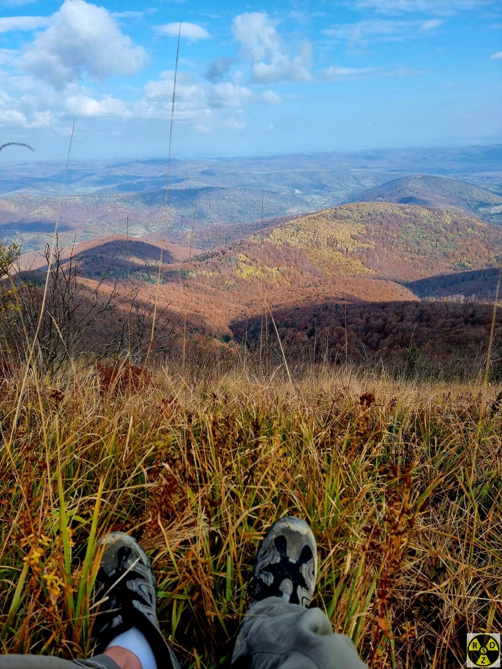 Вид з вершини гори Параска