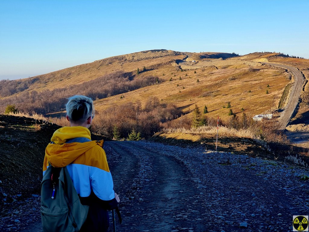 Шлях з гори Плай до гори Бердо, де ми "запаркувалися"
