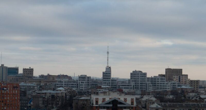 Вид на висотний Харків