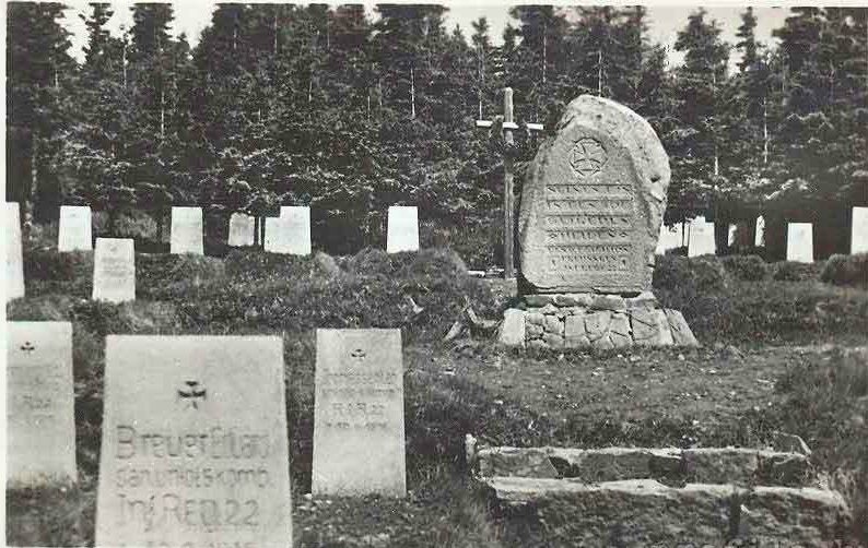 Німецький цвинтар після його облаштування