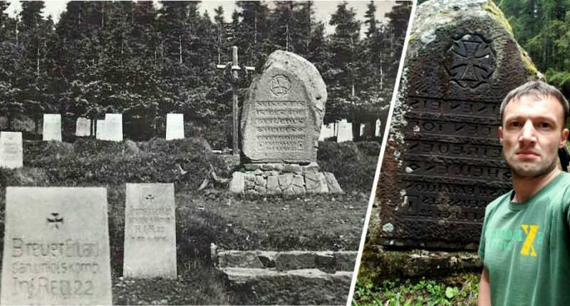Німецький цвинтар під Говерлою: колись і тепер