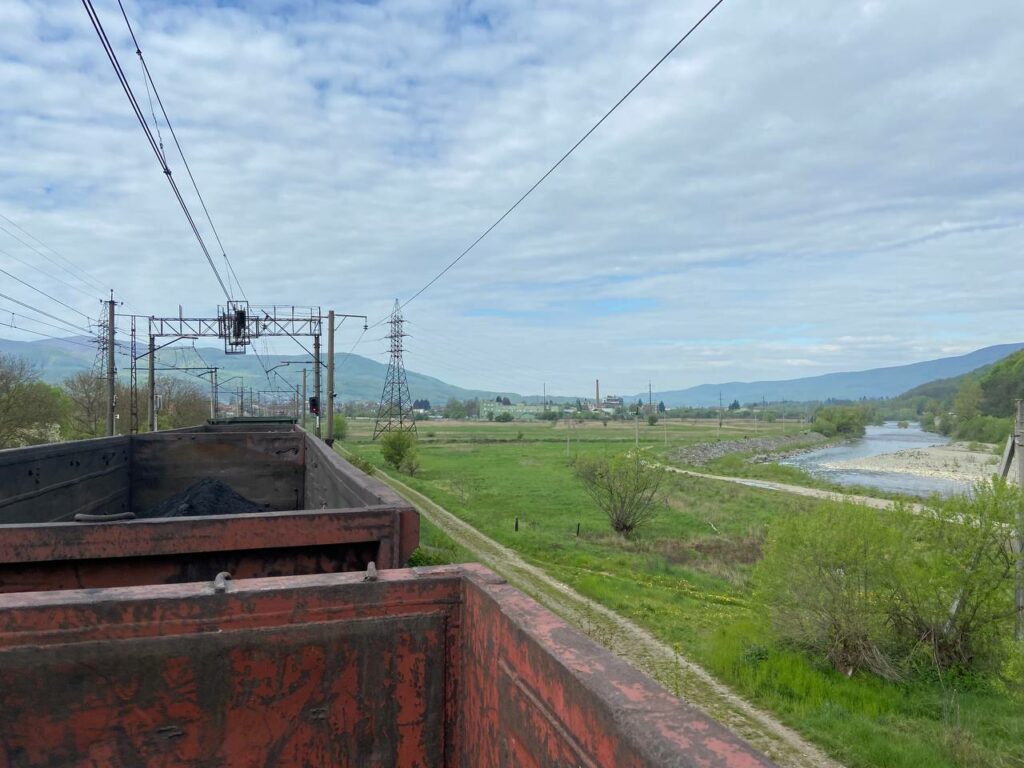 Закарпаття з товарного вагона