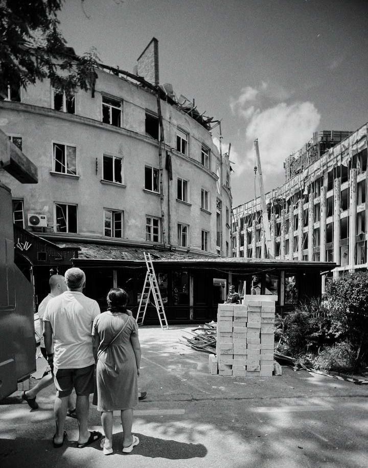 Цей самий будинок після трагедії