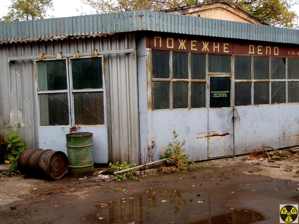 Тут було своє пожежне ДЕПО