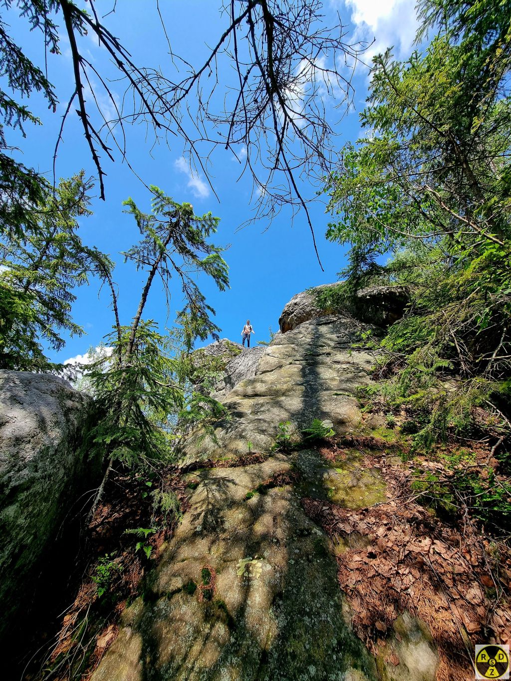 Йдемо на вершечок скелі "Шугаїв Камінь"