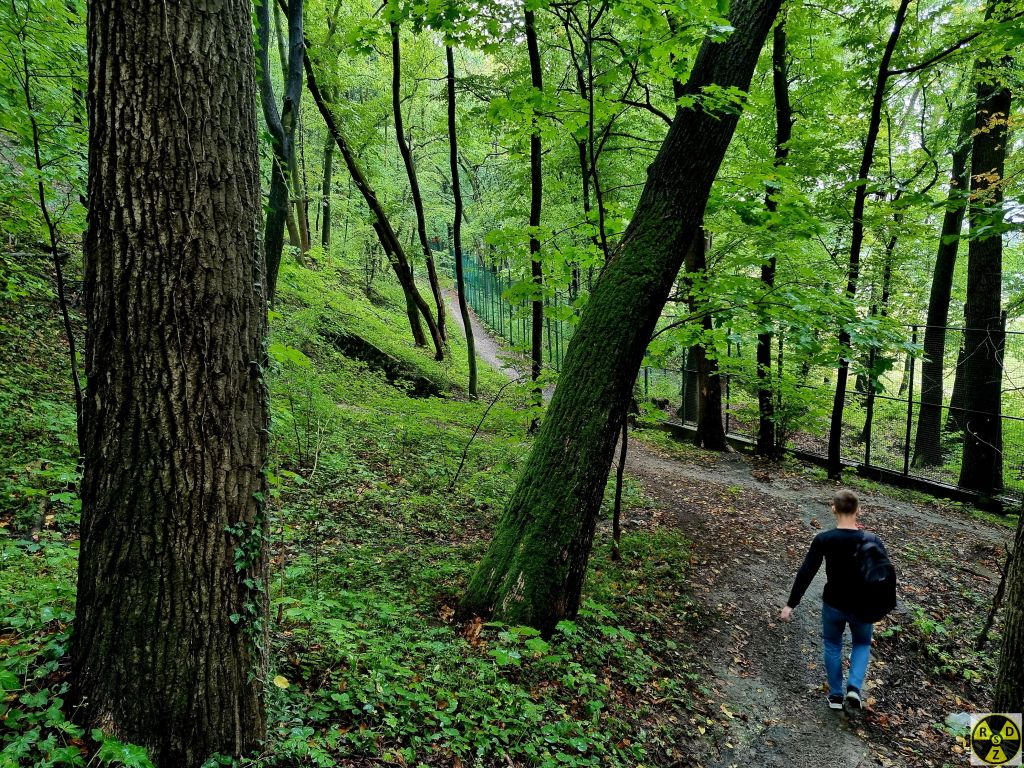 Стрімкою стежкою спускаємося вниз до огорожі Емілі Резорту
