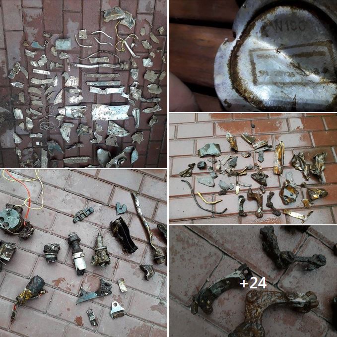 Залишки першого літака FW-190 знайденого Андрієм Кіряновим