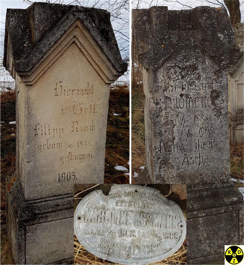 Німецьке кладовище в с.Хоросно Нове. Ось його координати