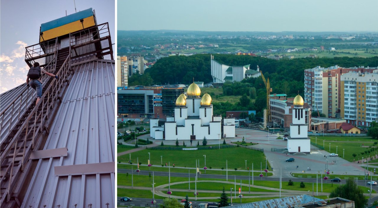 Вид з будинку на вул. Зубрівська 32