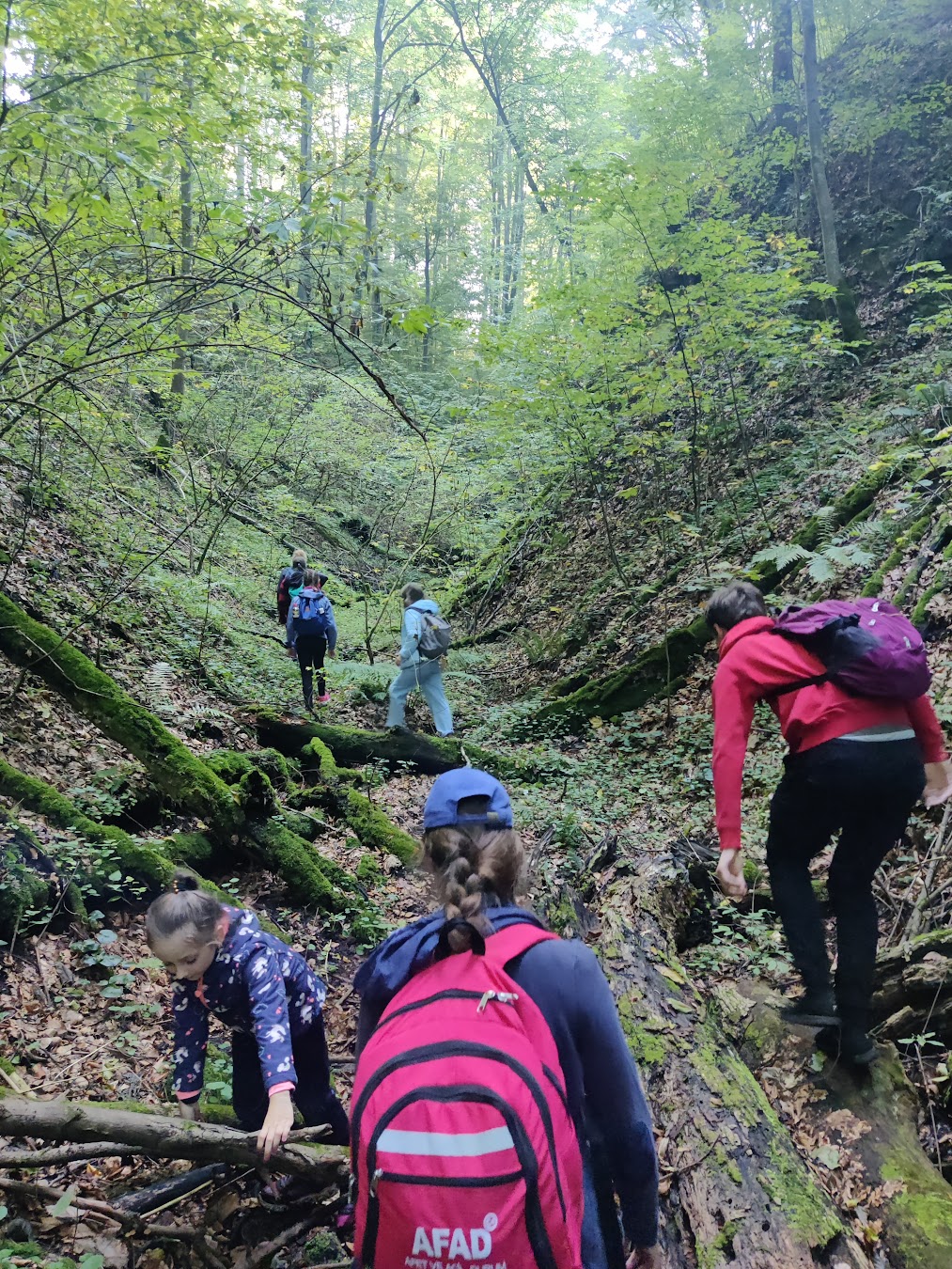 Якось так група дітей під керівництвом Михайла Палюха проходила цей маршрут