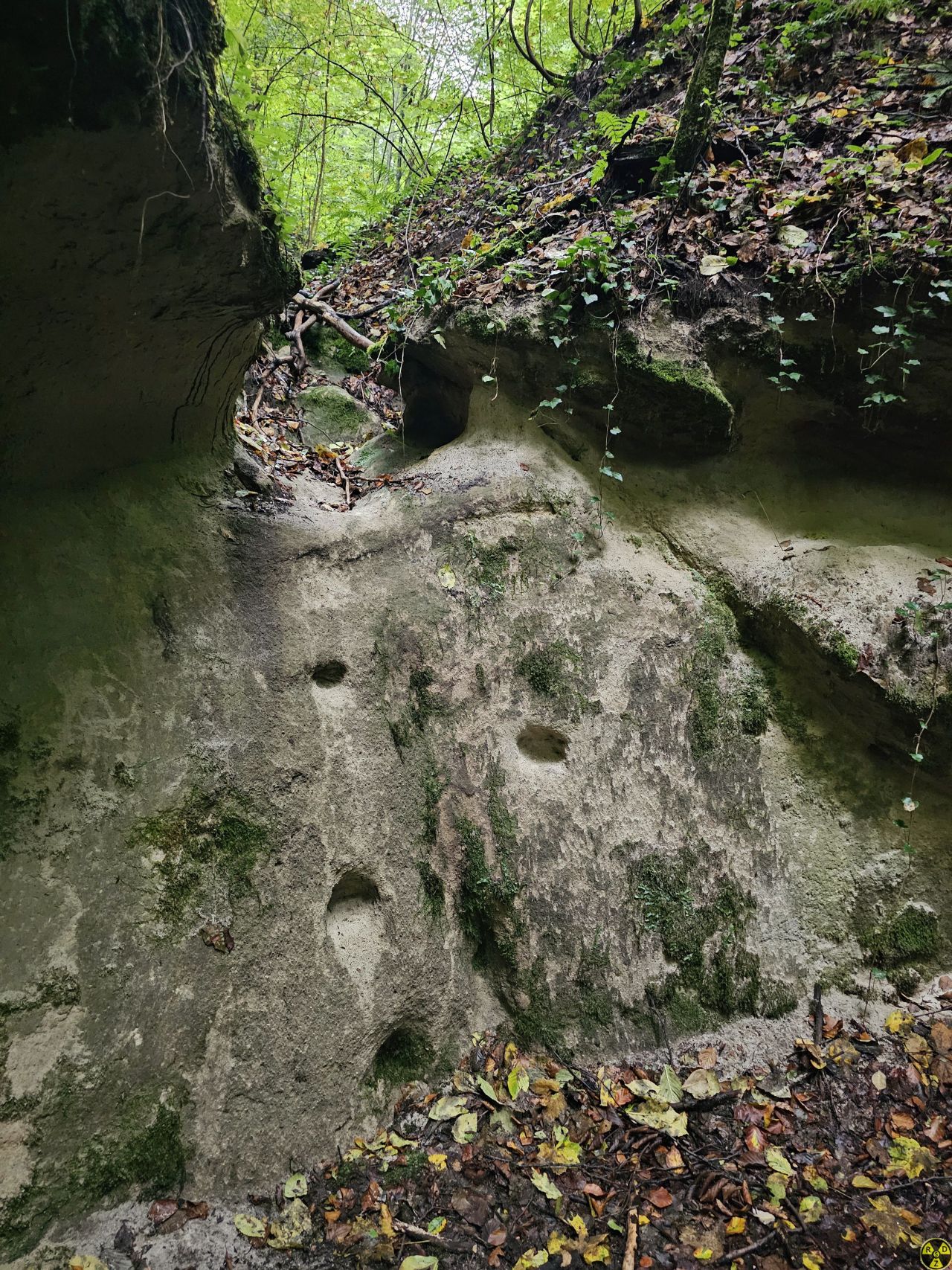 Вихід з каньйону по таких от сходинках